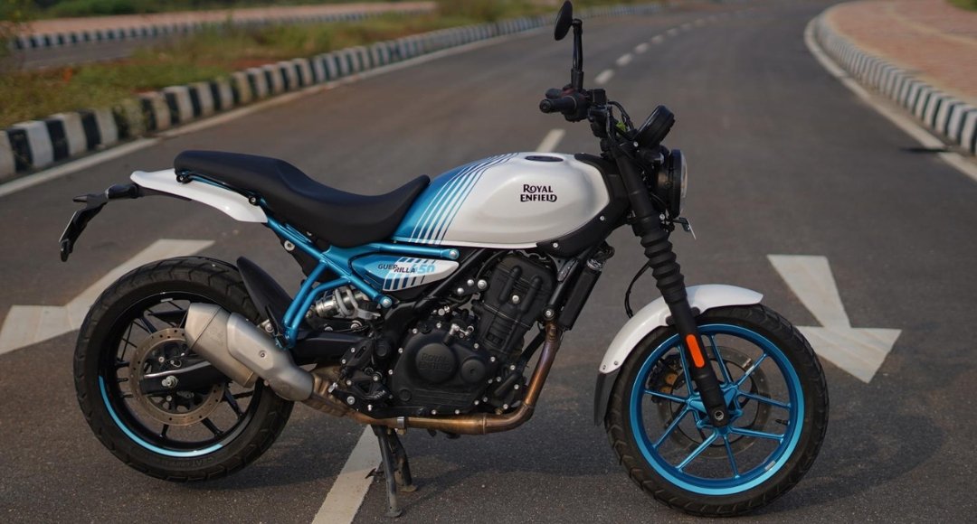 Royal Enfield Guerrilla 450 नई पीढ़ी की राइडिंग का स्टाइलिश और दमदार अनुभव