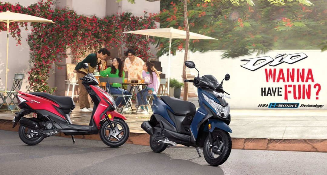 Honda Dio यूथफुल लुक्स और शानदार परफॉर्मेंस का कॉम्बिनेशन