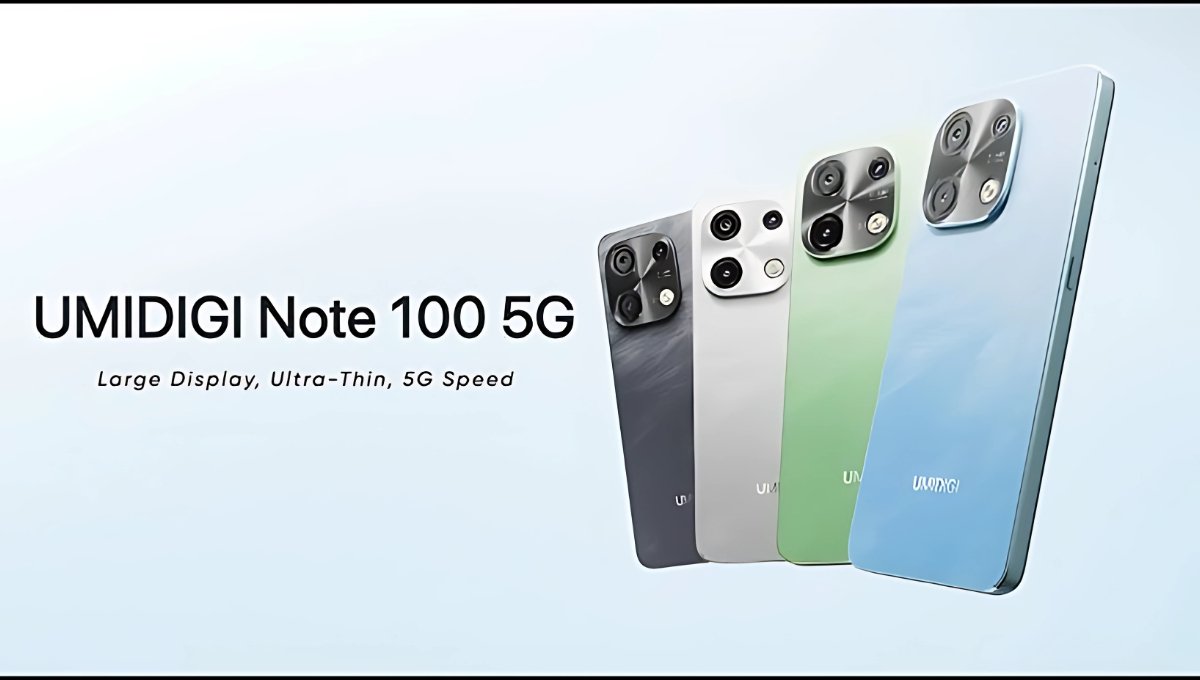 ₹12,000 में मिल रहा 50MP कैमरा और 120Hz डिस्प्ले वाला 5G फोन Umidigi Note 100