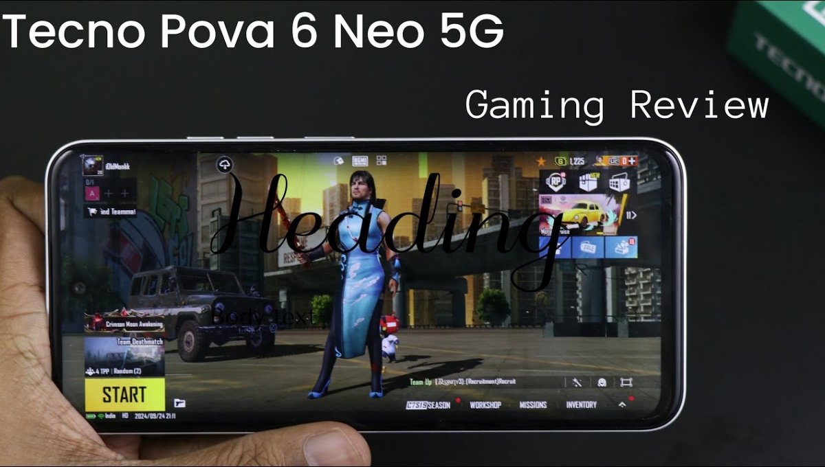 सिर्फ ₹11,999 में 108MP कैमरा और 12GB RAM वाला 5G स्मार्टफोन Tecno Pova 6 Neo धमाल