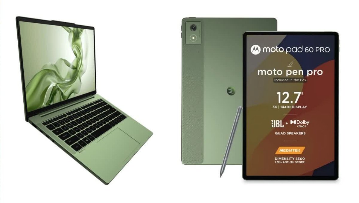 दमदार प्रोसेसर, 12GB रैम और स्टाइलस सपोर्ट Motorola Moto Pad 60 Pro बन सकता है आपका अगला टैबलेट