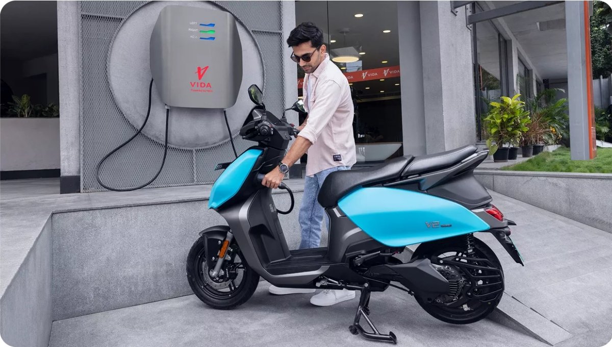VIDA V2 इलेक्ट्रिक स्कूटर ₹1 लाख में पाएं 69 kmph की रफ्तार और 7 इंच TFT स्क्रीन