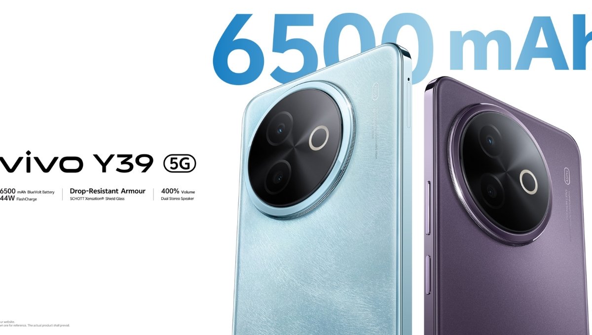 Vivo Y39: दमदार 6500mAh बैटरी और 50MP कैमरे के साथ, जानिए संभावित कीमत