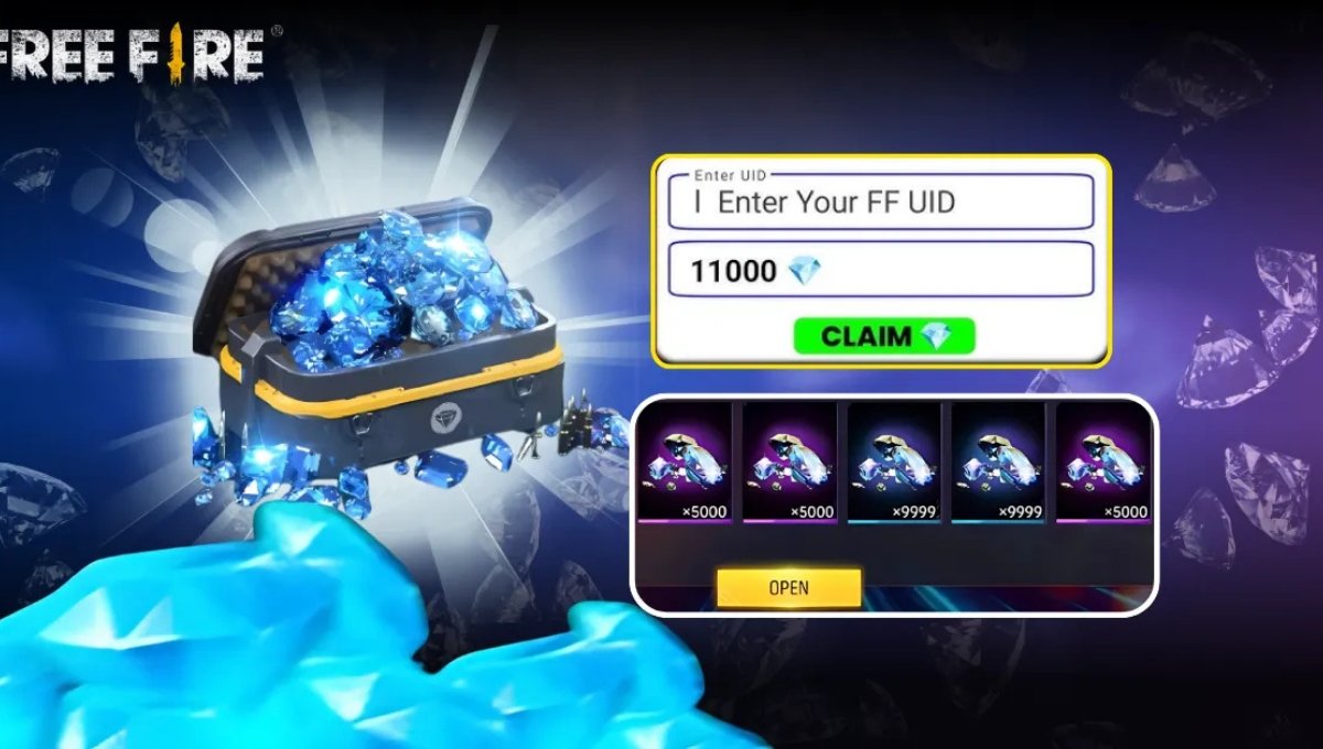 20,000 Diamonds अब सिर्फ सपना नहीं फ्री फायर में फ्री में पाएं, वो भी सुरक्षित तरीके से