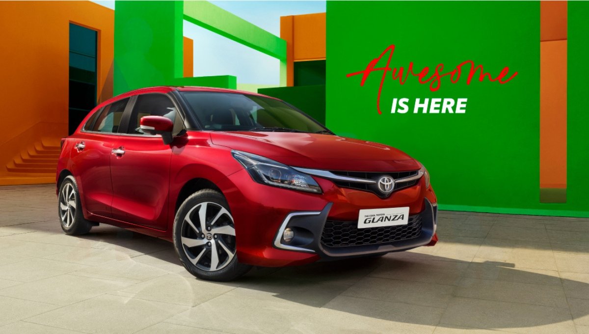 22.94 kmpl का माइलेज, ऑटोमैटिक गियरबॉक्स और सिर्फ 6.86 लाख से शुरू कीमत Toyota Glanza है खास
