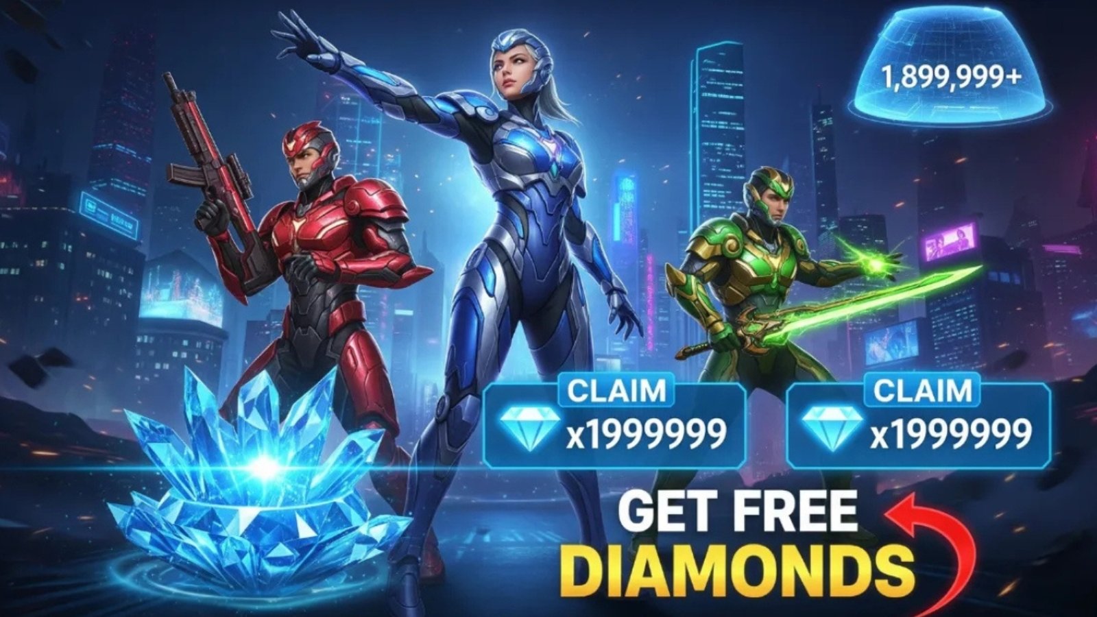 2025 में Free Fire Diamonds पाने का सबसे सही और भरोसेमंद तरीका