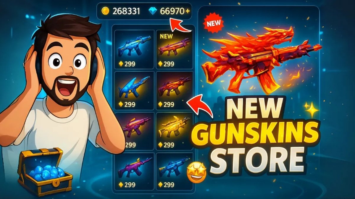 Free Fire New Gun Skins 2025: जानिए कौन सी स्किन बदल देगी आपकी गेम की किस्मत