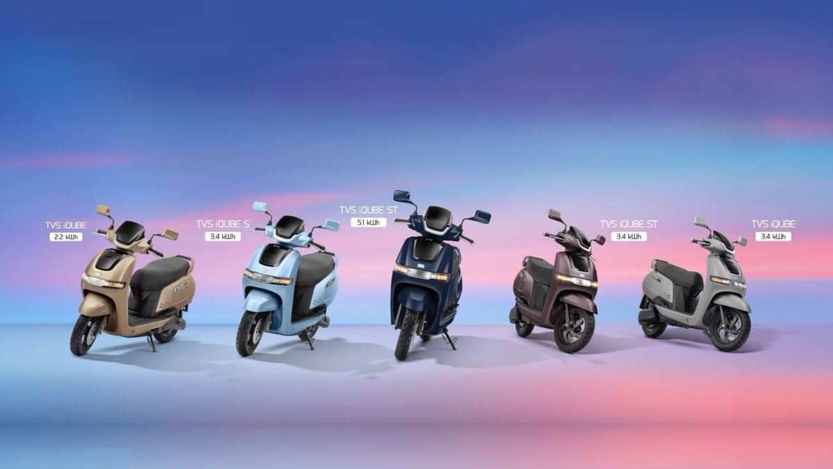 ₹1 लाख की कीमत में मिल रहा है 140Nm टॉर्क वाला धांसू इलेक्ट्रिक स्कूटर जानिए TVS iQube के कमाल के फीचर्स
