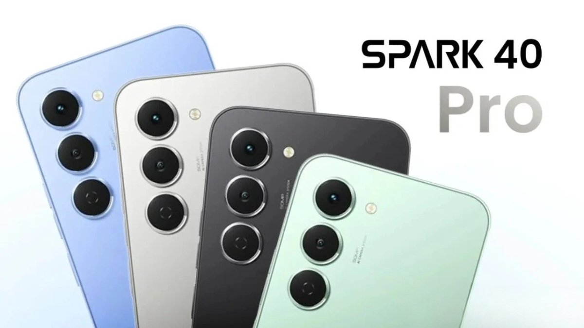 Tecno Spark 40 Pro: दमदार 50MP कैमरा और 5200mAh बैटरी के साथ, कीमत 15,000 से शुरू