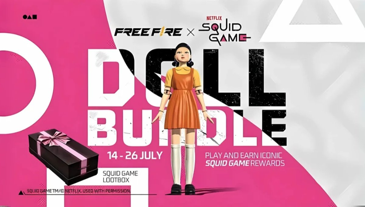 Free Fire MAX में लौटा Squid Game Ring Event: जानिए इनाम, ट्रिक्स और डायमंड खर्च