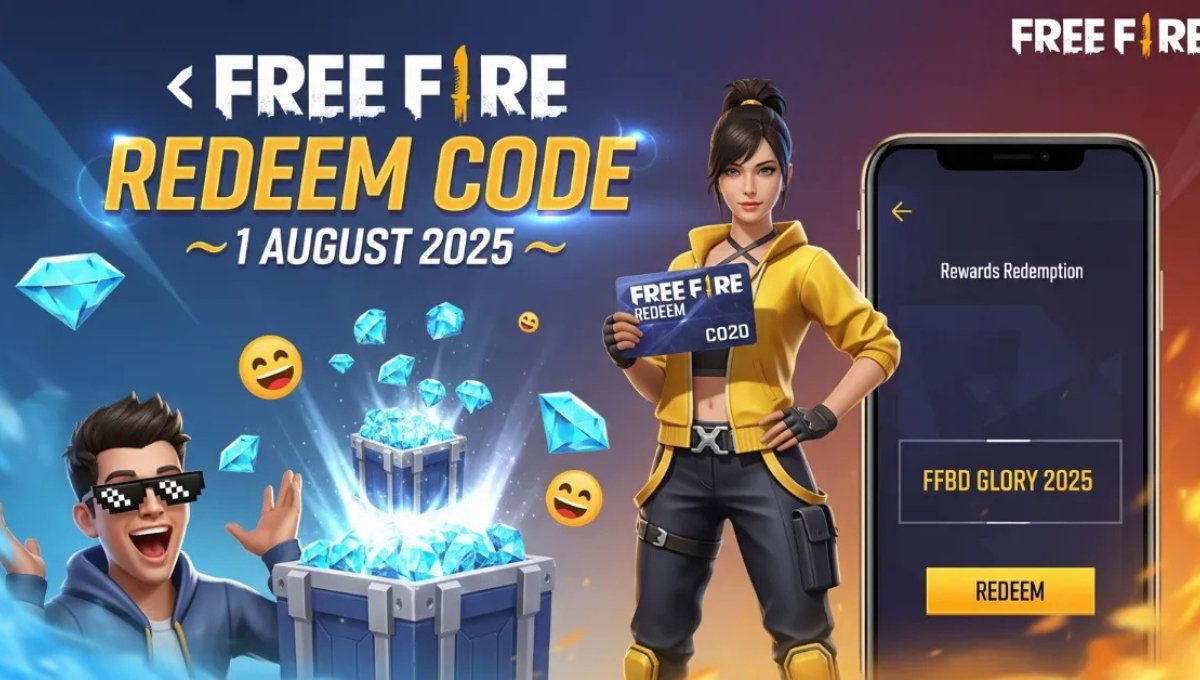 Free Fire Redeem Code 1 August 2025: आज के इनाम से बदल सकता है आपका गेमिंग अनुभव